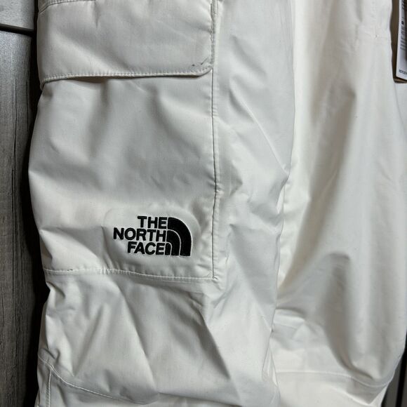 The North Face Freedom Bibs Medium White Dune Waterproof Size M NWT - Picture 10 of 15